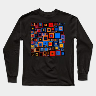 Abstract Background Long Sleeve T-Shirt